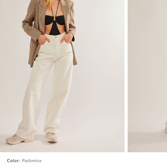 Pashmina Citizens of Humanity Alya Cuffed Jeans - Size 28 - Picture 1 of 5